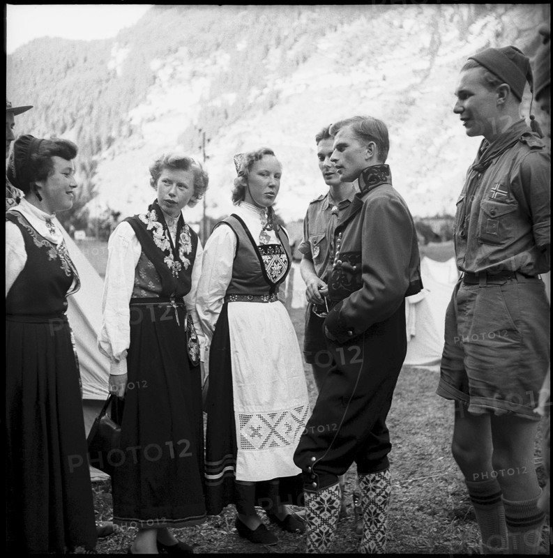 the 5th World Rover Moot in Kandersteg 1953