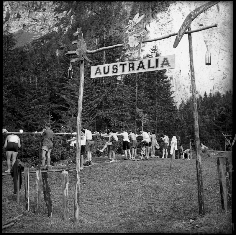 the 5th World Rover Moot in Kandersteg 1953
