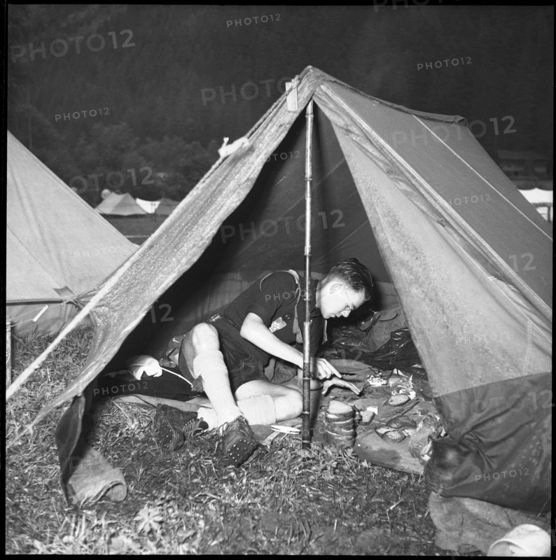 the 5th World Rover Moot in Kandersteg 1953