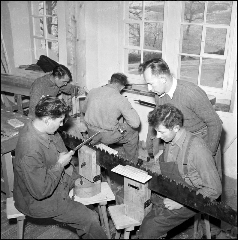 School for Swiss art in Richterswil 1950