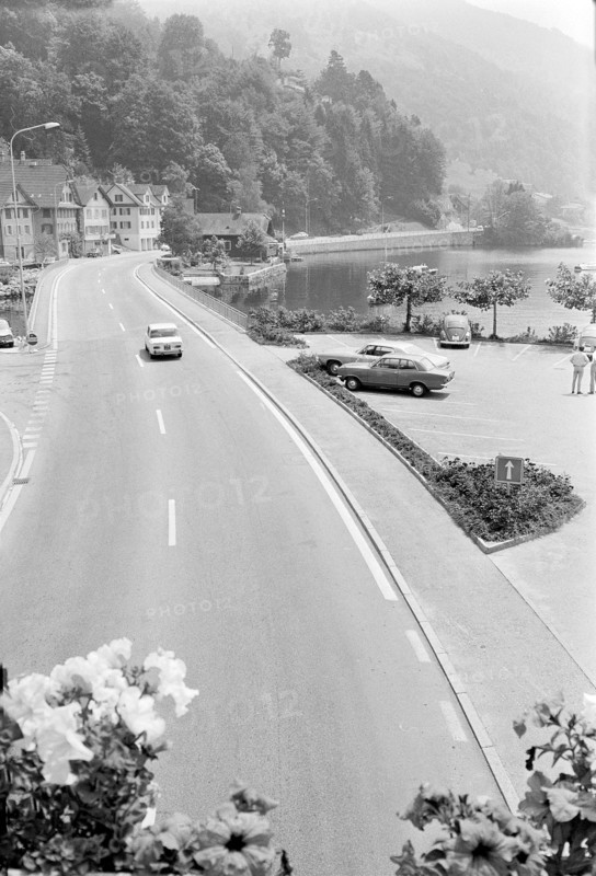 Walchwil, lake Zug 1971