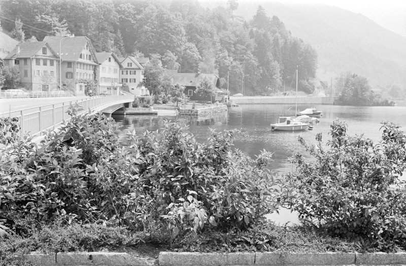 Walchwil, lake Zug 1971