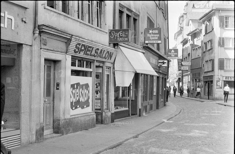 Niederdorf in Zurich 1969