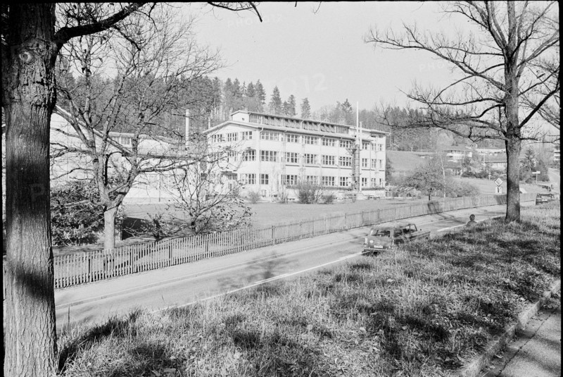 Factory building of the Cilag-Chemie in Schaffhausen 1970