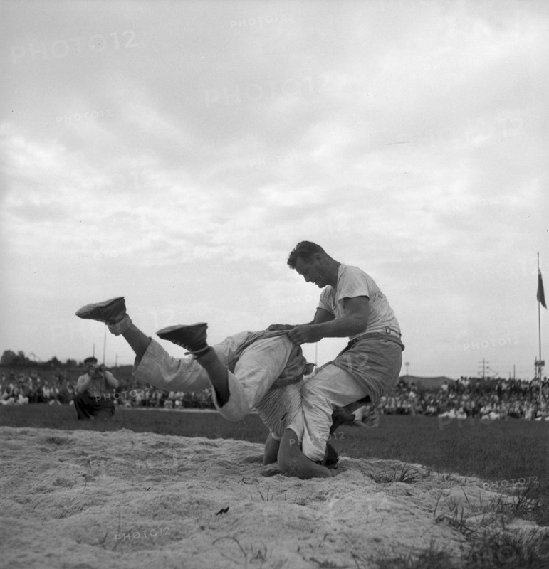 St. Jakob wrestling in Basle 1944