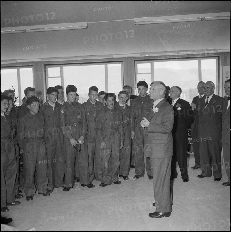 School for the apprentices of AMAG, Zurich 1956