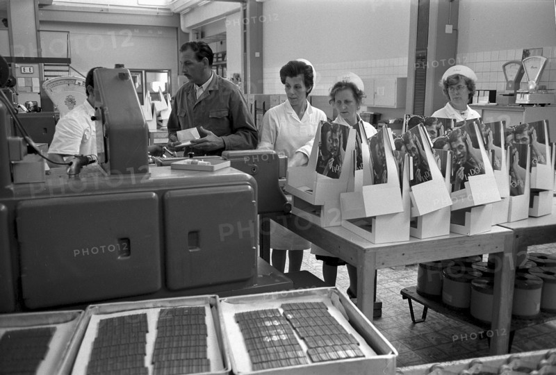 Chocolate factory Suchard, Neuchatel 1967