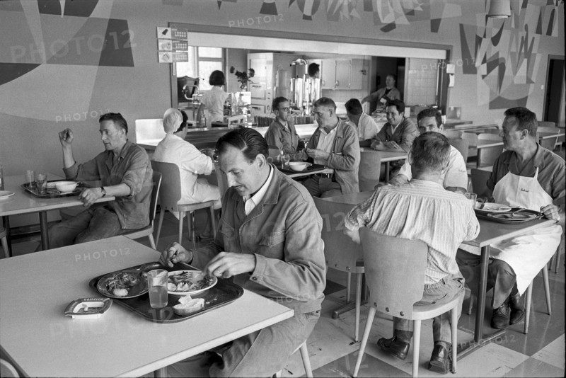 Chocolate factory Suchard, Neuchatel 1967