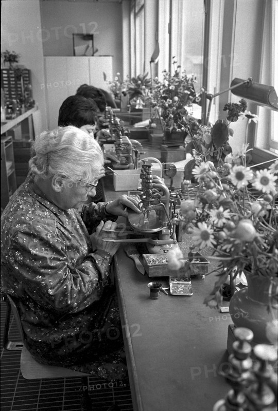 Longines Watch Factory in Saint-Imier 1967