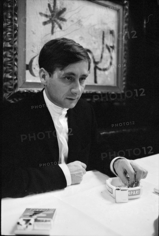 British author Alan Sillitoe, Zurich 1967