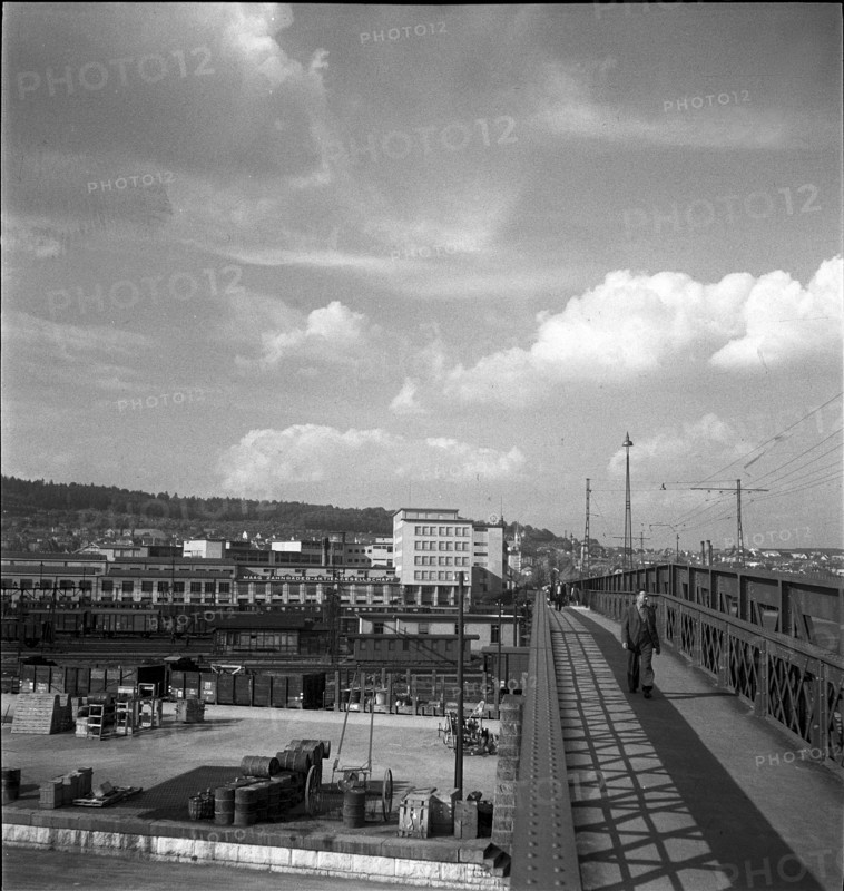 Factory building in Zurich 1948: Maag