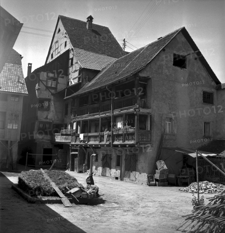 House ""Zur Rose"", Zurzach 1945