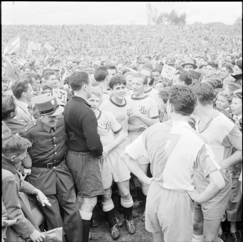 Swiss cup 1957/58, cup final: Young Boys - Grasshopper-Club Zurich
