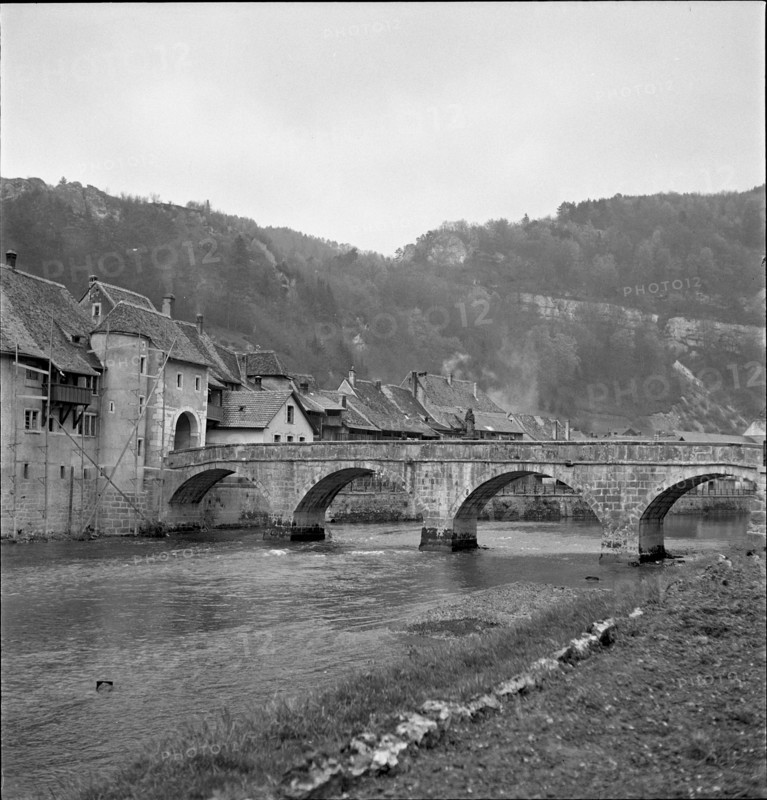 St-Ursanne, Pont Saint-Jean, 1946