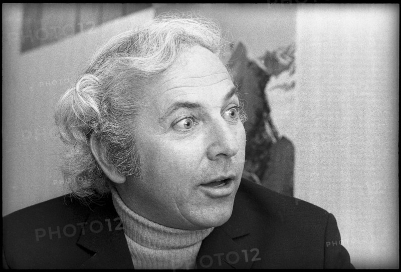 Paul Jubin, director of ""Freres sans Frontieres"". Fribourg 1973