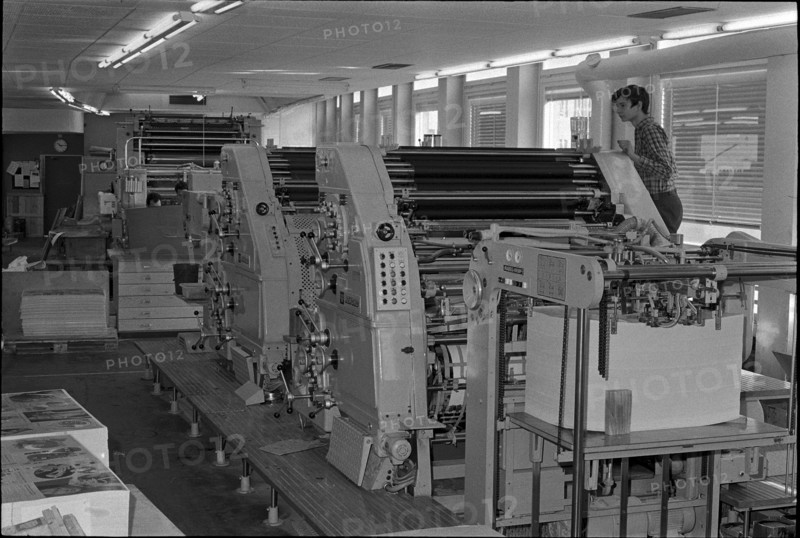 Jean Frey AG, printers in Zurich 1970
