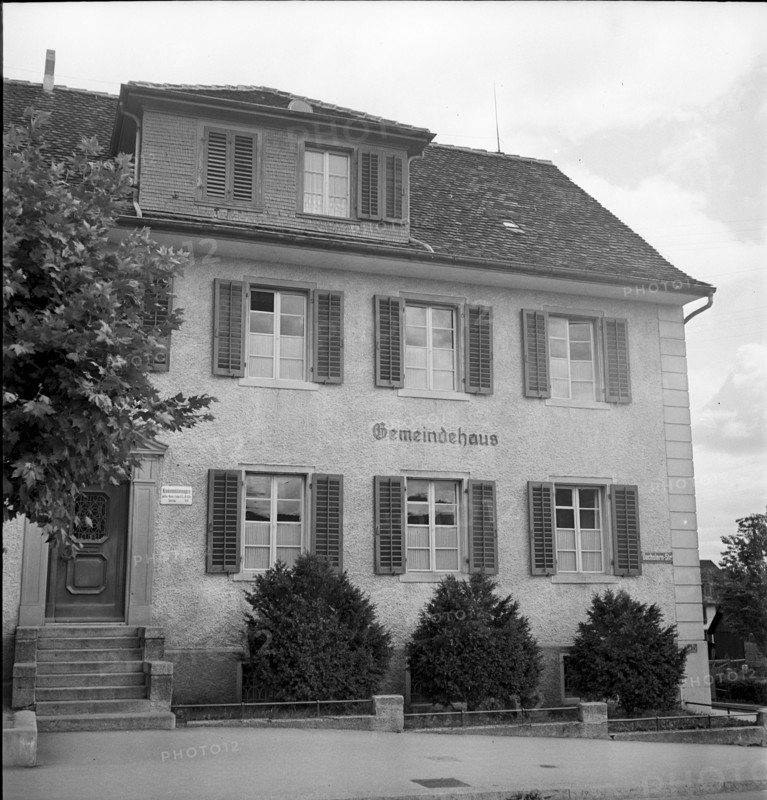 Parish hall, Zurich-Altstetten 1941