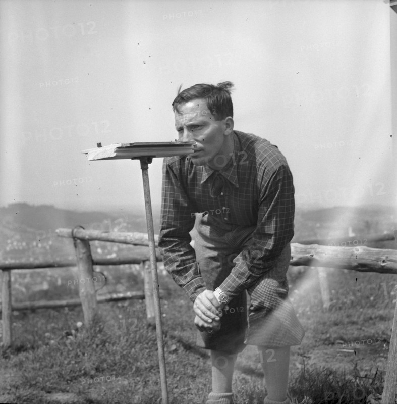 Course for mountain hiking, St. Gallen 1943
