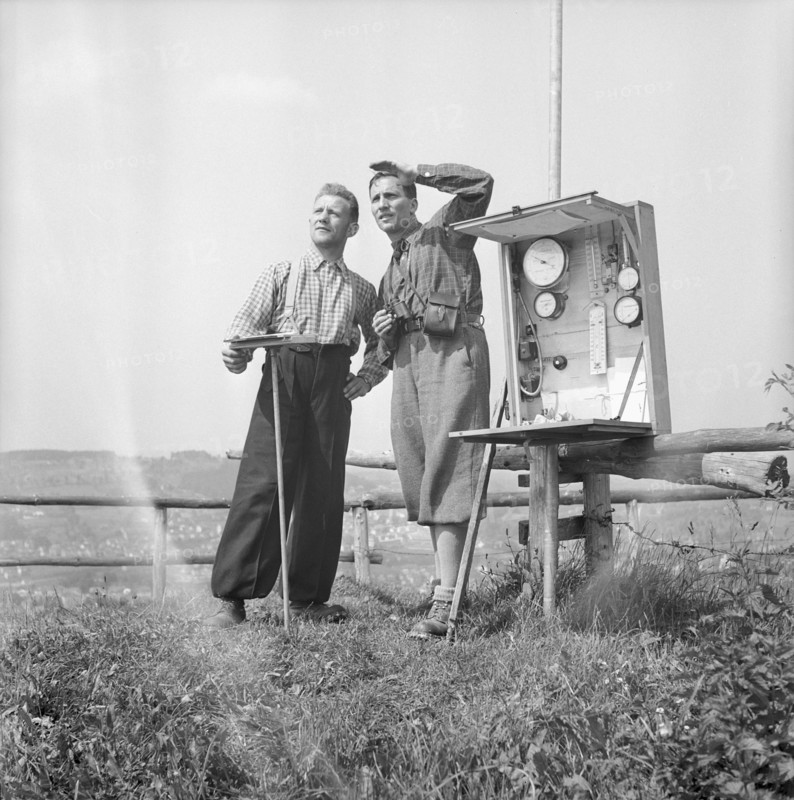 Course for mountain hiking, St. Gallen 1943