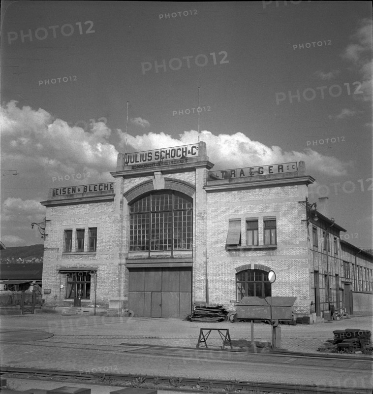Factory building in Zurich 1948: Julius Schoch & Co