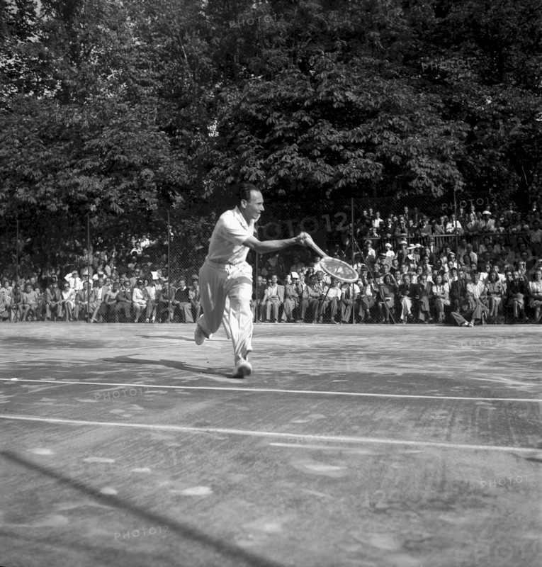 International tournament Switzerland-France 1942: Jean Borotra
