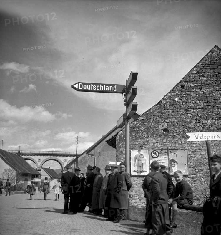 Koblenz border crossing 1947