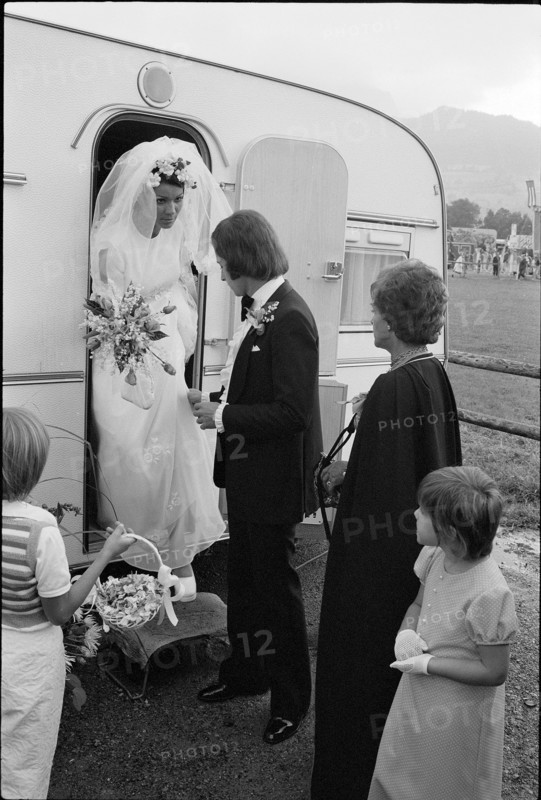 Wedding Mary-Jose and Fredy Knie in Lucerne 1972
