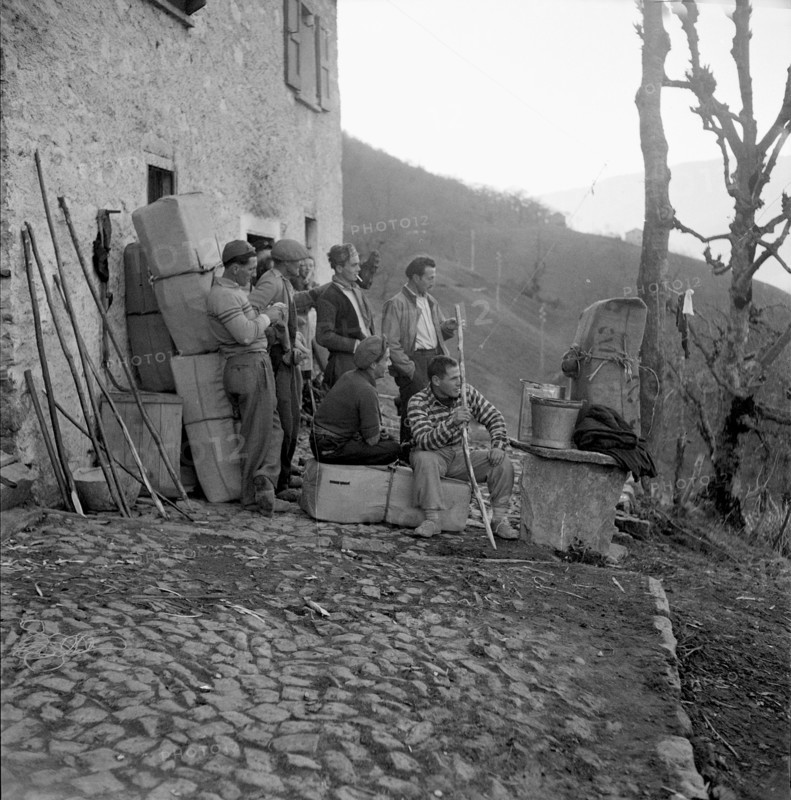 Contrabandists in Ticino 1950