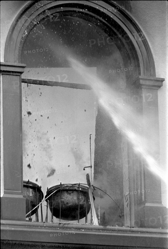 Fire at Technikum Winterthur 1968