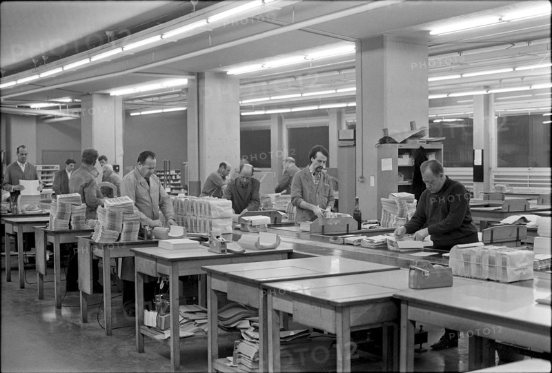 Ringier AG 1967: Forwarding ""Blick"" newspaper