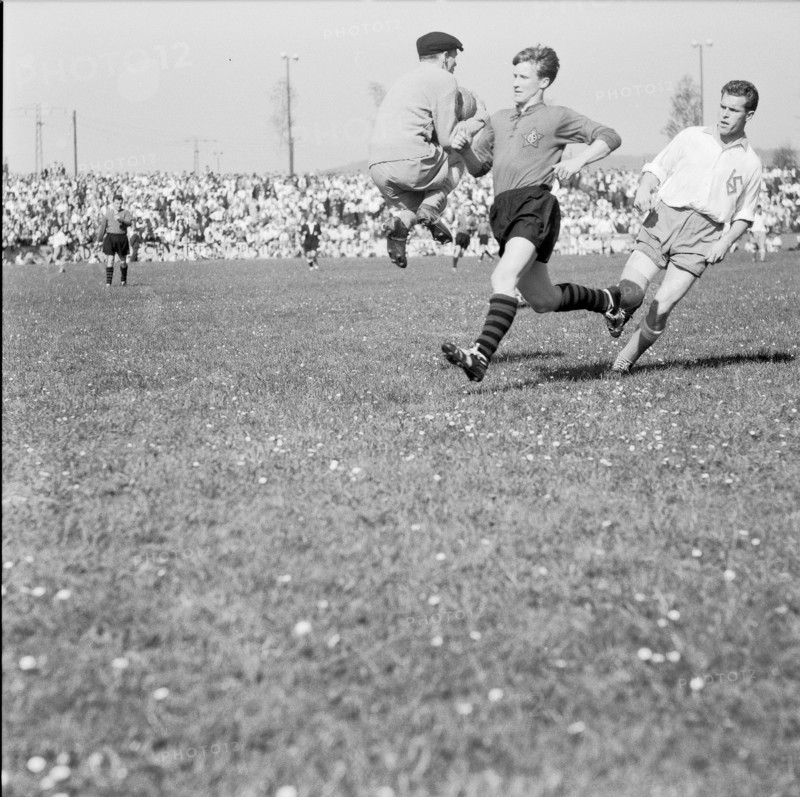 Swiss cup 1956/57, semi final: FC Nordstern - Lausanne Sports