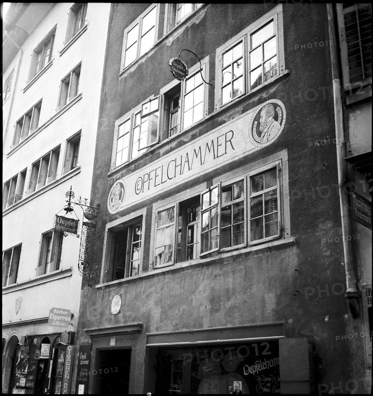 Restaurant ""Opfelchammer"", Zurich 1940