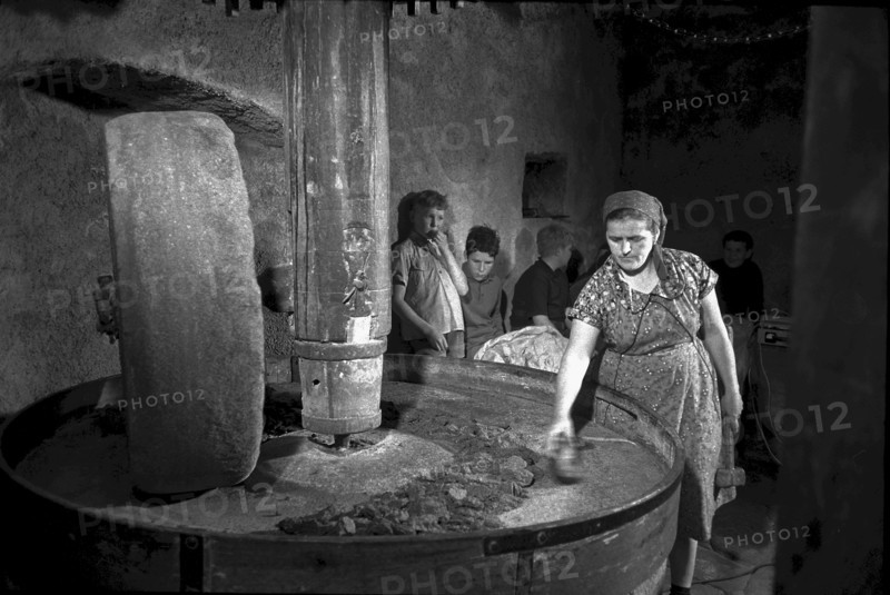 The 200 years old Oil mill Bottstein after renovation 1967