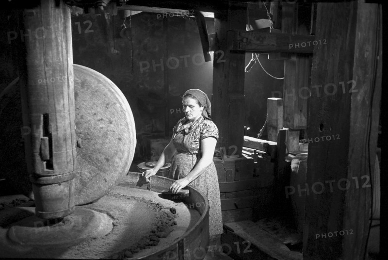 The 200 years old Oil mill Bottstein after renovation 1967