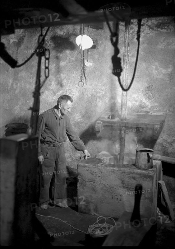 The 200 years old Oil mill Bottstein after renovation 1967
