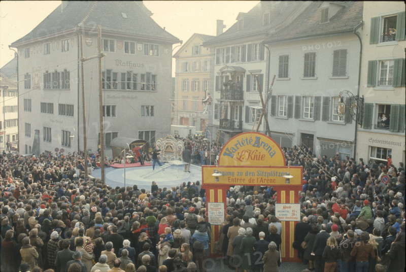 Circus Knie jubilee programme: celebration of 175 years of the dynasty and 60 years as official Swiss National Circus, 1978