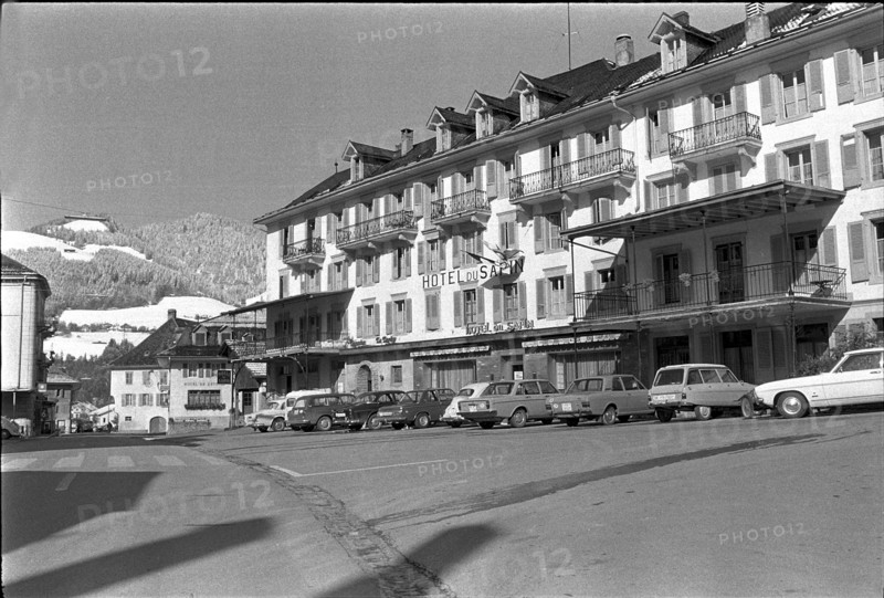 Hotel du Sapin, Charmey 1970