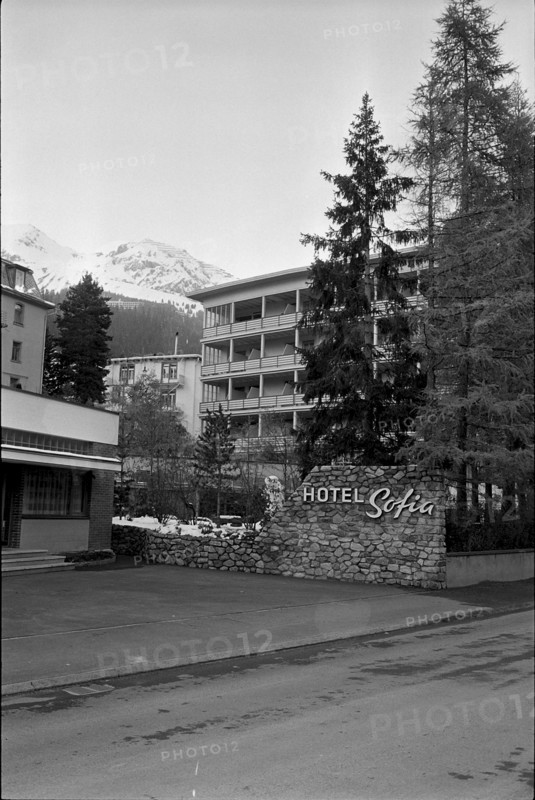 School hotel Sofia of the Swiss Hotel Association, Davos 1964
