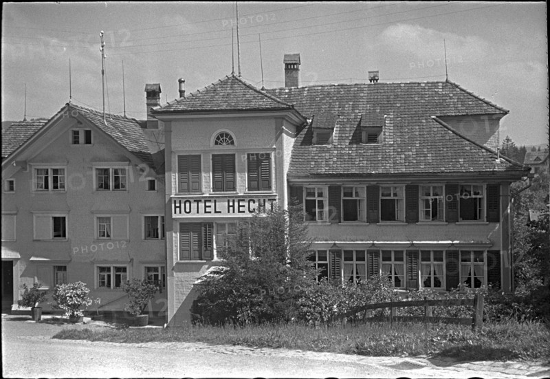 Hotel Hecht Teufen, around 1955