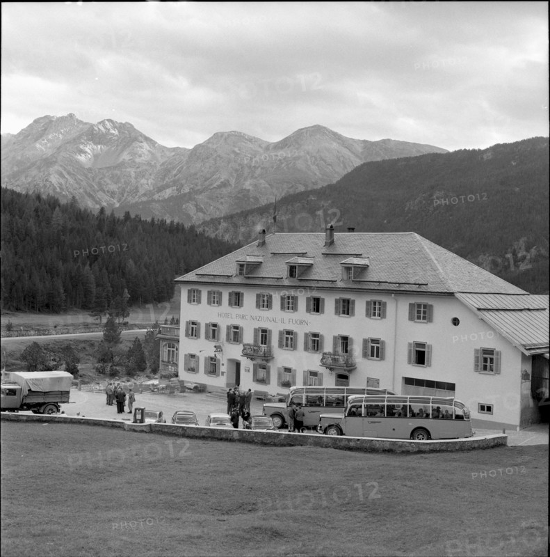 Hotel Parc Naziunal il Fuorn in the national parc, 1958