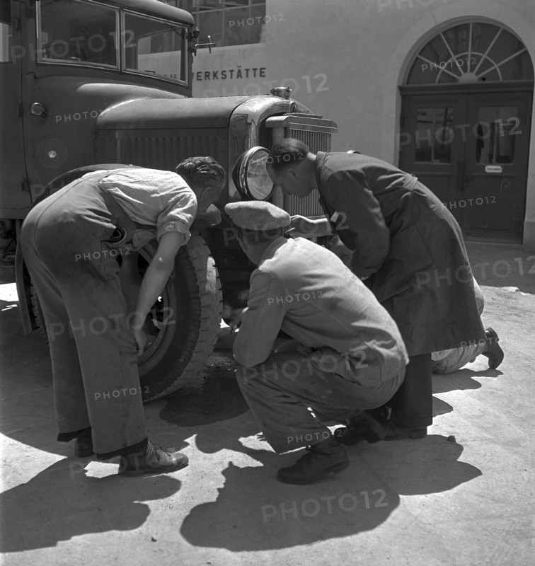 Course for using generators in Wintherthur, 1941