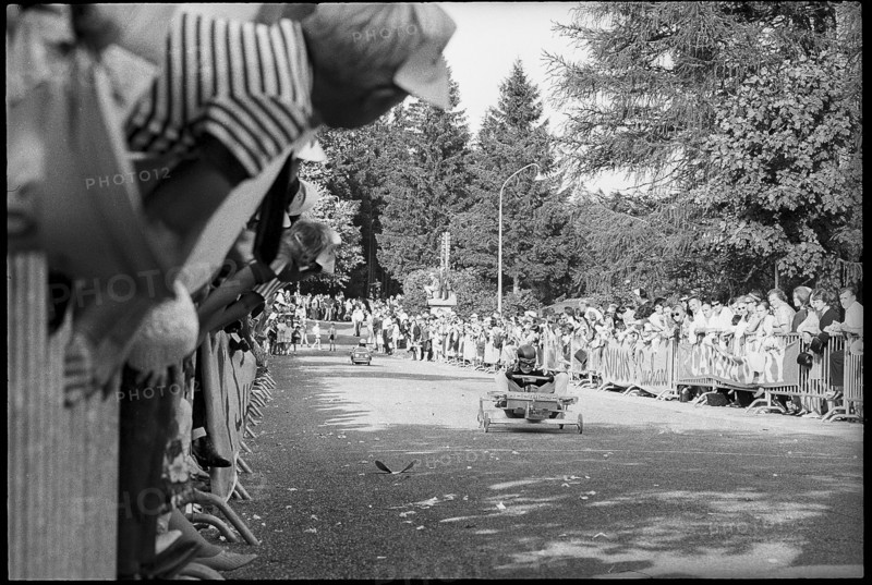 Soap-Box Derby in Chaumont, 1966
