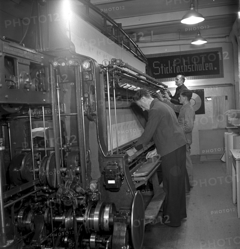Technical college for embroidery, St. Gallen 1941