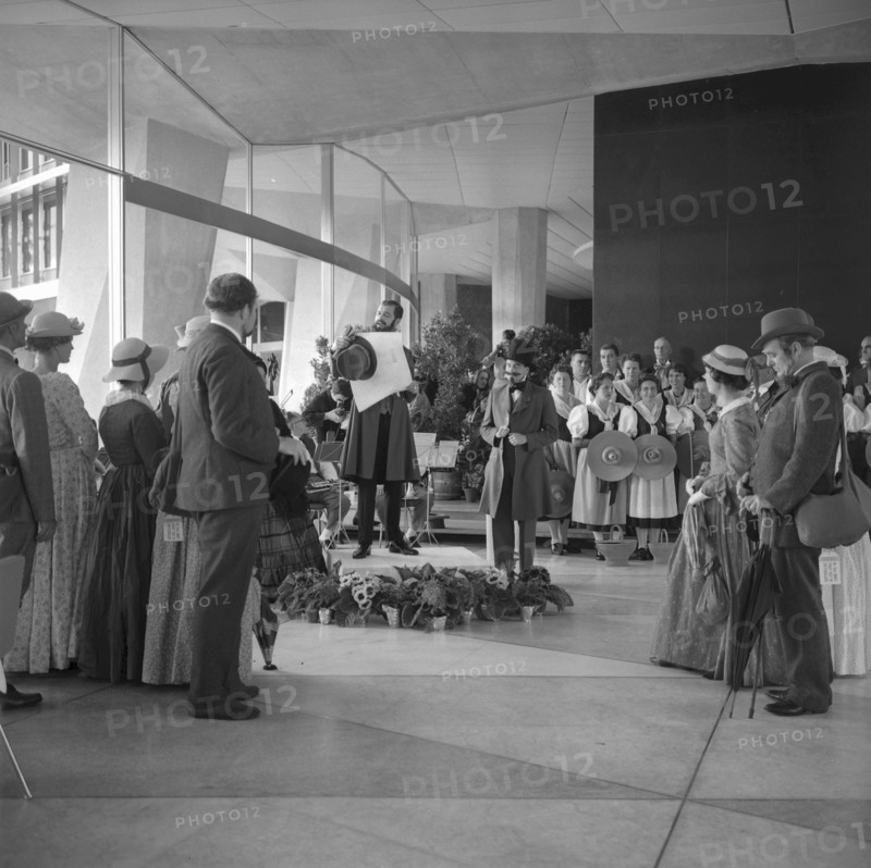 Journey on the occasion of centenary of first Cook travel through Switzerland, 1963