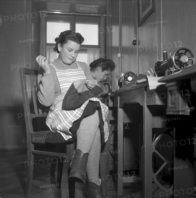 chool for farmer, Schiers 1954