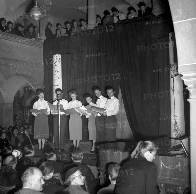 20 years Swiss cabaret, Zurich 1954