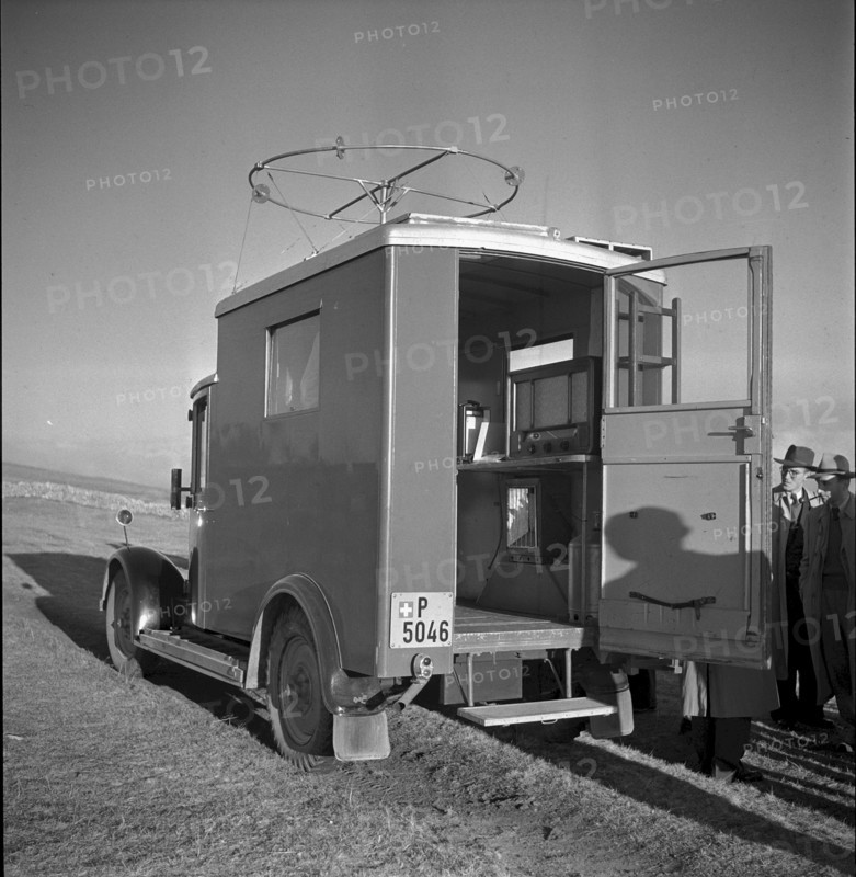 Antenna, Radiotelephony transmitter, Chasseral 1947
