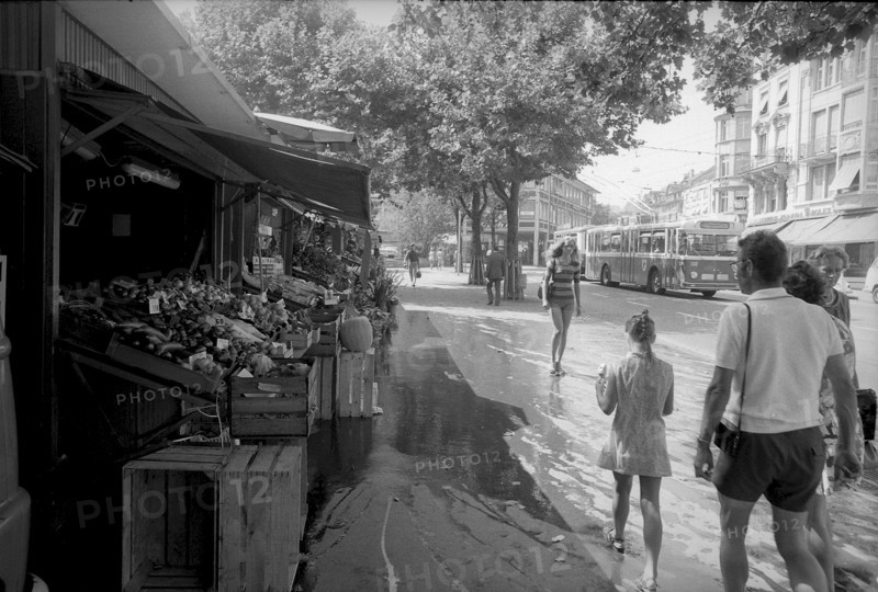 Market place St. Gallen 1971