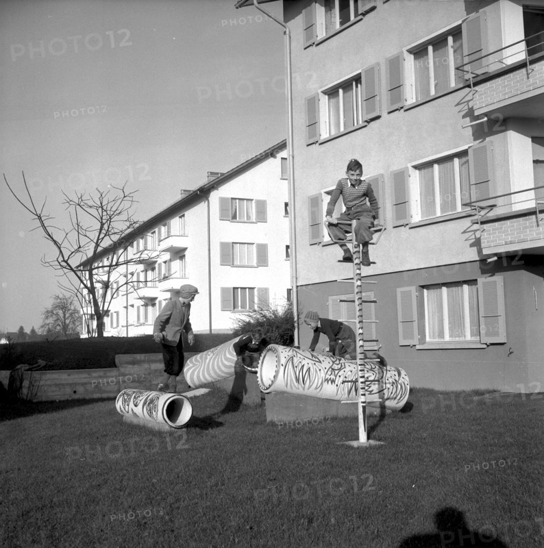 Children's playground in Lucerne 1953