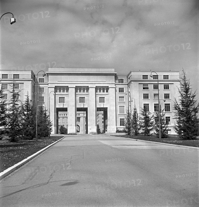 United Nations Office at Geneva, Palais des Nations, 1950
